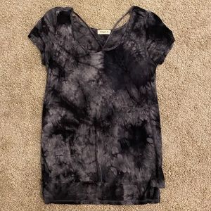 Women’s size medium top with cut out neckline